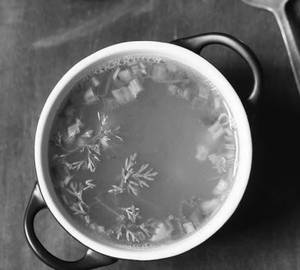 Lemon and coriander soup