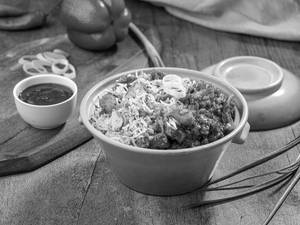 Chicken Fried Rice + Chilli Chicken