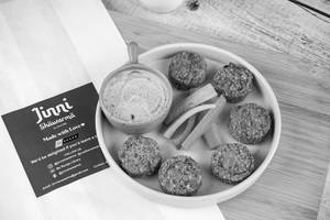 Falafel Kebab With Peri Peri Hummus (8 Piece)