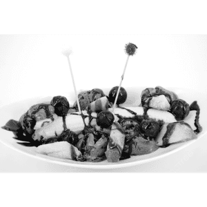 Fruit Salad With Chocolate Ice Cream ( 250gm )