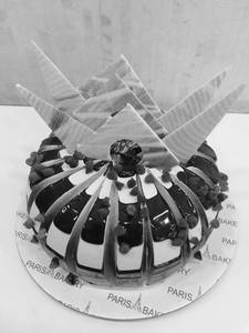 Choco chips cake