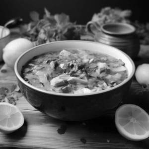 Chicken Lemon Coriander Soup