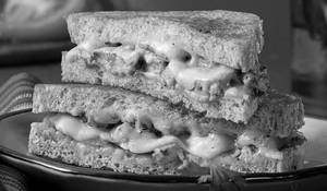 Cheesy Bbq Chicken Sandwich