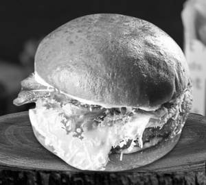 Cheese blast burger