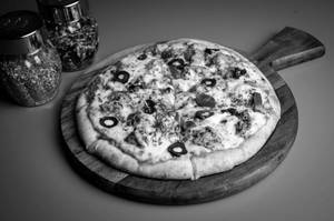 Chicken Over Loaded Pizza