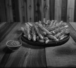 Chunky chaat masala french fry