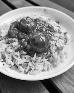 Fried Rice + Manchurian Gravy