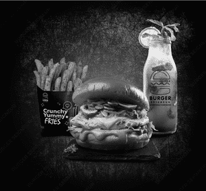 Chicken Burger Combo