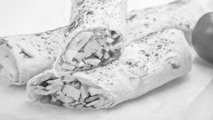 Chicken Rumali Roti Shawarma