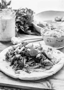 Chicken Open Shawarma