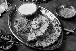 Aloo Cheese Paratha With Dahi [o]