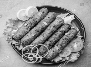 Veg Hariyali Seekh Kebab 6 Piece