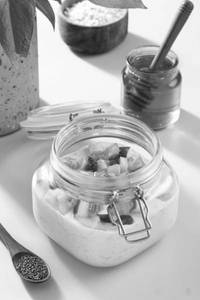 Classic Bircher Oats Jar