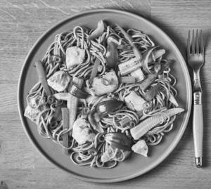 Baby Corn Noodles