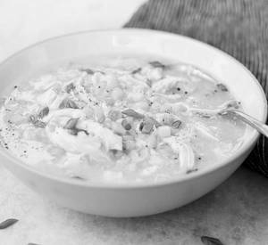 Sweet Corn Chicken Soup