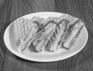 Cheese Garlic Capsicum grilled