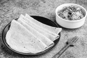 Mix Veg With 5 Hath Roti