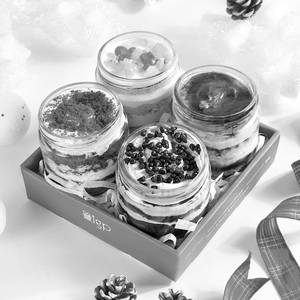 Assorted Jar Cakes (Set of 4)