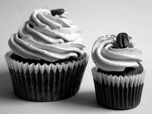 Coffee And Chocolate Cupcake