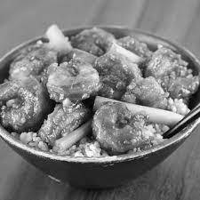 Mongolian Style Prawns Dry