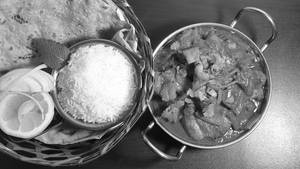 Kadai Chicken Thali