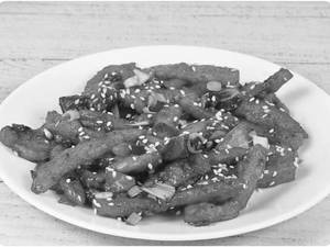 Crispy Honey Chilly Potatoes
