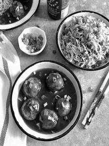 Veg Manchurian Rice