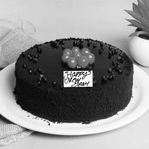 Black Out Chocolate Cake (Eggless)