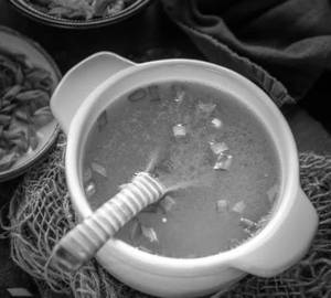 Clear soup [veg]