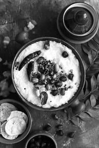 Curd Rice + Pickle Bowl
