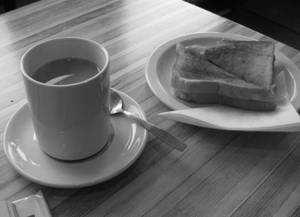 Bread Butter Toast & Ginger Tea