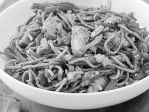 Chicken noodles