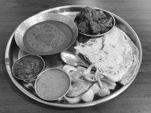 Mutton Thali