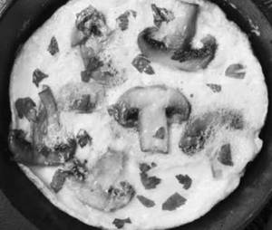 Mushroom Cheese Omelette