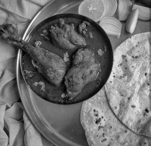 Chicken Curry Roti Combo