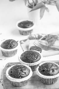 Eggless Chocolate Muffiin (1 Piece)