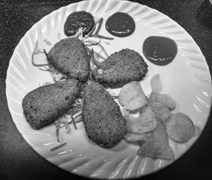 Veg. Cutlets [4 Pcs]
