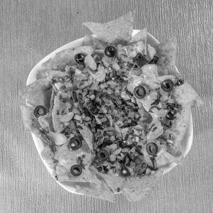 Non Veg Baked Nachos (Chicken)