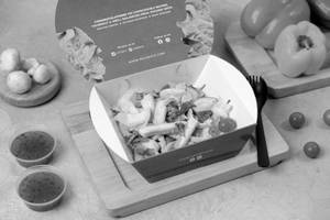 Mushroom Chicken With Lime-mint Salad