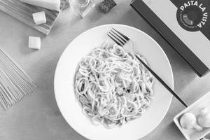 Spaghetti With Creamy Mushroom