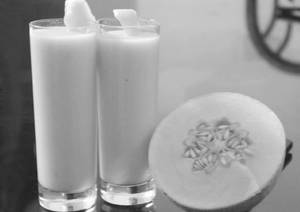 Musk Melon Milk Shake