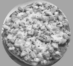Corn pizza