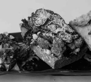Grilled Eggplant And Humus