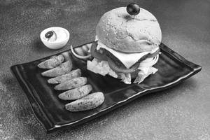 Moroccan Chicken Burger
