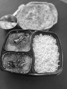 Dal Tadka Maar Ke Mini Meal(moong Dal)