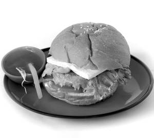 Spicy Paneer Burger  