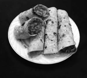 Afghani chaap roll