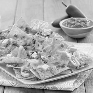Nachos With Cheese And Salsa