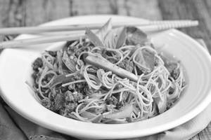 Mix Meat Noodles [serves 2-3] [500 Grams]