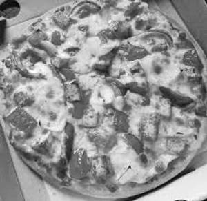 Capsicum and Paneer Pizza 6 Inch